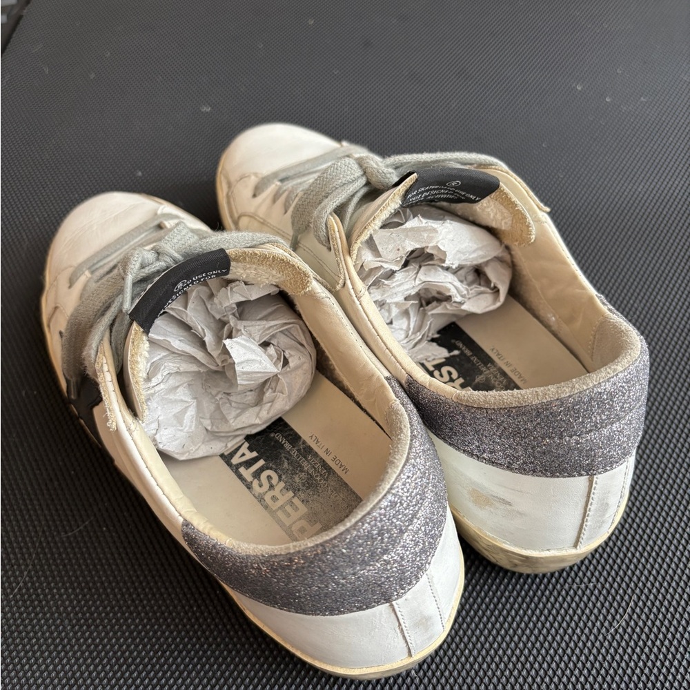 Golden Goose SSENSE Exclusive Superstar Sneakers size 38 - Picture 4 of 10